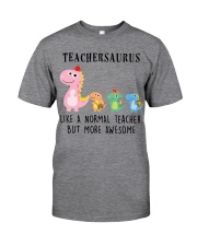 Teachersaurus More Awesome Teacher Classic T-Shirt tile