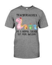 Teachersaurus More Awesome Teacher Premium Fit Mens Tee tile