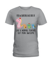 Teachersaurus More Awesome Teacher Ladies T-Shirt tile