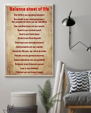 Accountant Balance sheet of life 11x17 Poster lifestyle-poster-1