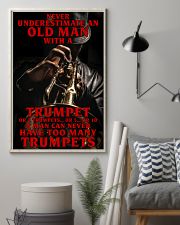 Trumpet Old Man 11x17 Poster lifestyle-poster-1