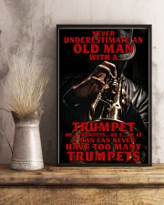 Trumpet Old Man 11x17 Poster lifestyle-poster-3