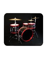 Drummer - Red Drum Set Mousepad thumbnail