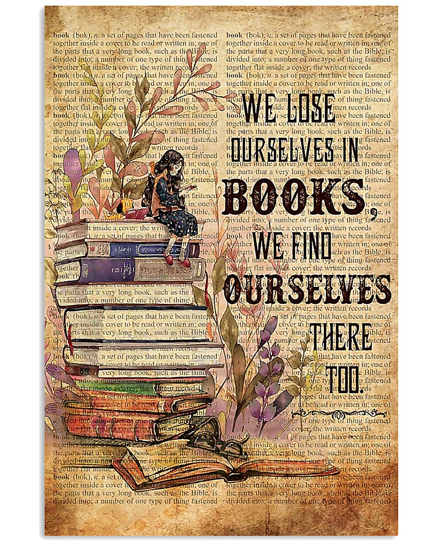 Librarian We Find Ourselves In Books Poster 11x17 Poster
