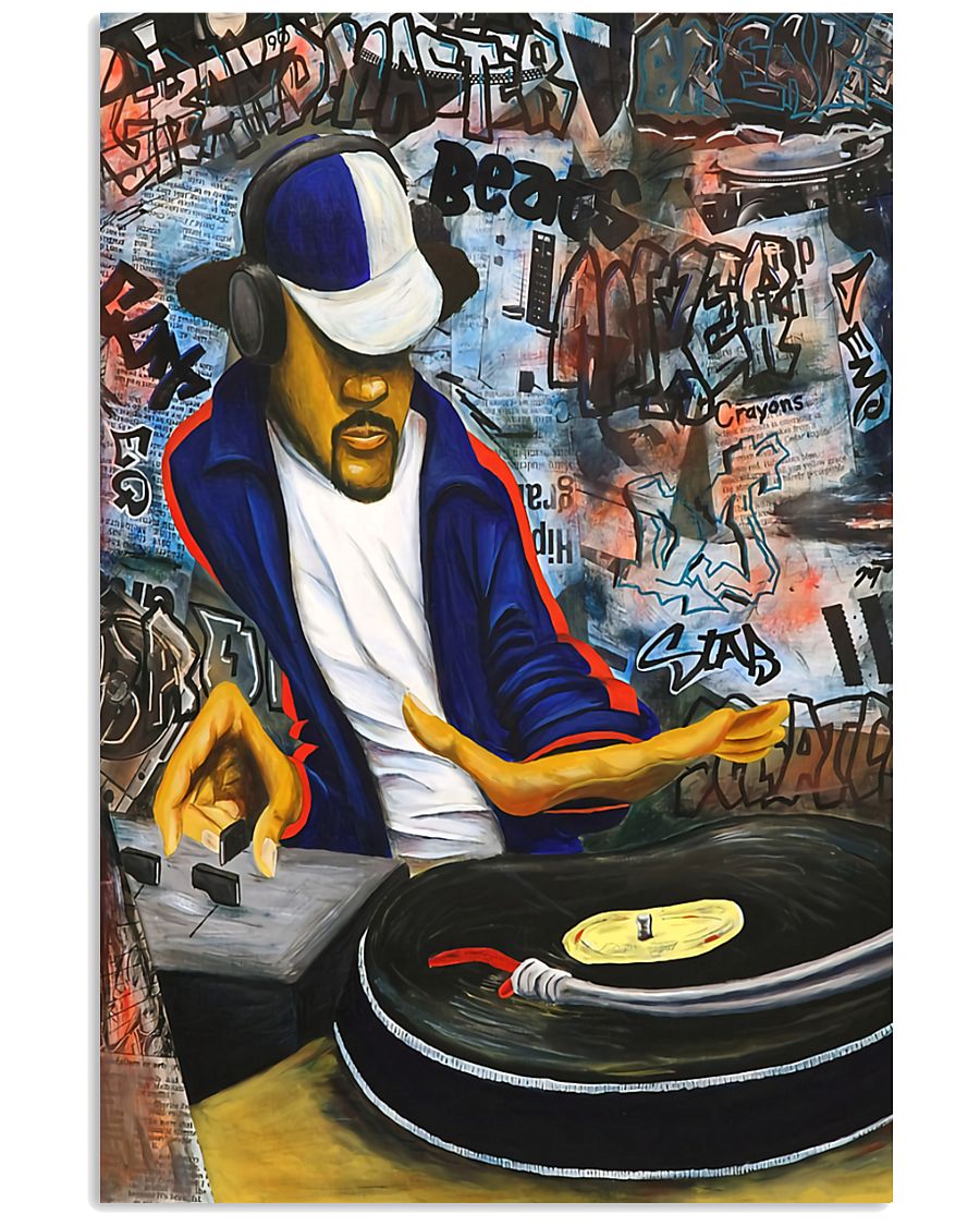 DJ Vintage 11x17 Poster