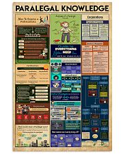 Paralegal Knowledge 11x17 Poster front