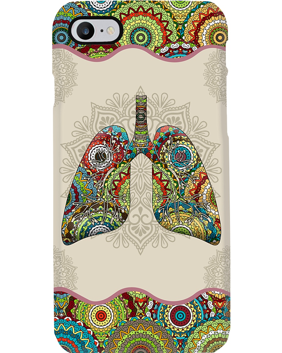 Respiratory Therapist Unique Pattern Lungs Phone Case