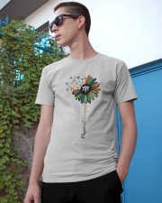 Physical Therapist Colorful Caduceus Classic T-Shirt apparel-classic-tshirt-lifestyle-17