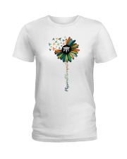 Physical Therapist Colorful Caduceus Ladies T-Shirt thumbnail