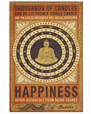 Yoga Happiness Never Decreases From Being Shared 11x17 Poster front