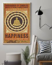 Yoga Happiness Never Decreases From Being Shared 11x17 Poster lifestyle-poster-1