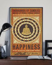 Yoga Happiness Never Decreases From Being Shared 11x17 Poster lifestyle-poster-2