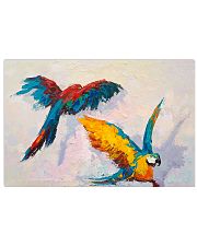 Colorful Parrot Couple 17x11 Poster front