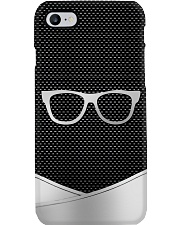 Optometrist Silver Glasses Image Phone Case i-phone-7-case
