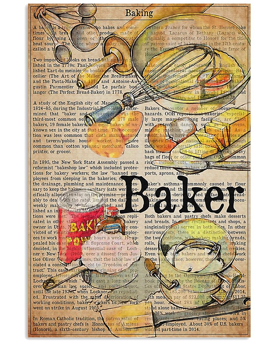 Baker Definition 11x17 Poster
