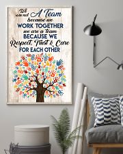Social Worker We Work Together 11x17 Poster lifestyle-poster-1