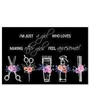 Hairstylist Loves Making Other Girls Feel Awesome 17x11 Poster front