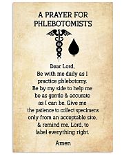 A Prayer For Phlebotomists 11x17 Poster front
