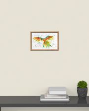 Parrot Colorful Watercolor Parrot 17x11 Poster poster-landscape-17x11-lifestyle-08