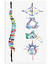 Chiropractor Spine Art 16x24 Poster front