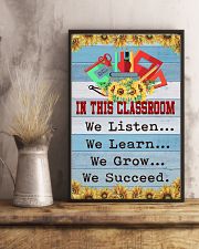 We Succeed Teacher 11x17 Poster lifestyle-poster-3