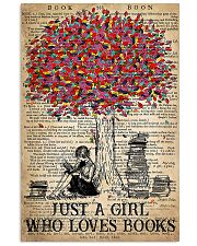 Just A Girl Who Loves Books 11x17 Poster front
