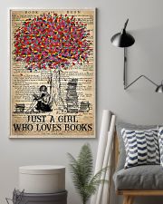 Just A Girl Who Loves Books 11x17 Poster lifestyle-poster-1