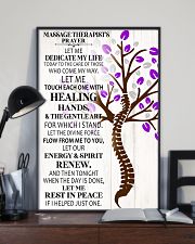 Massage Therapist's Prayer 11x17 Poster lifestyle-poster-2