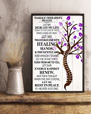 Massage Therapist's Prayer 11x17 Poster lifestyle-poster-3