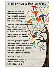 Being A Physician Assistant Means 11x17 Poster front