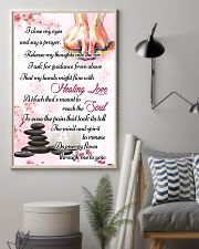 Massage My Hands Might Flow With Healing Love 11x17 Poster lifestyle-poster-1