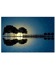 Guitar Tree Abstract 17x11 Poster front