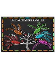 Social Worker's Value Poster 17x11 Poster front