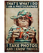I Take Pictures Photographer 11x17 Poster front