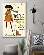 Book Lover A Girl Who Really Loved Books And Dogs 11x17 Poster lifestyle-poster-1