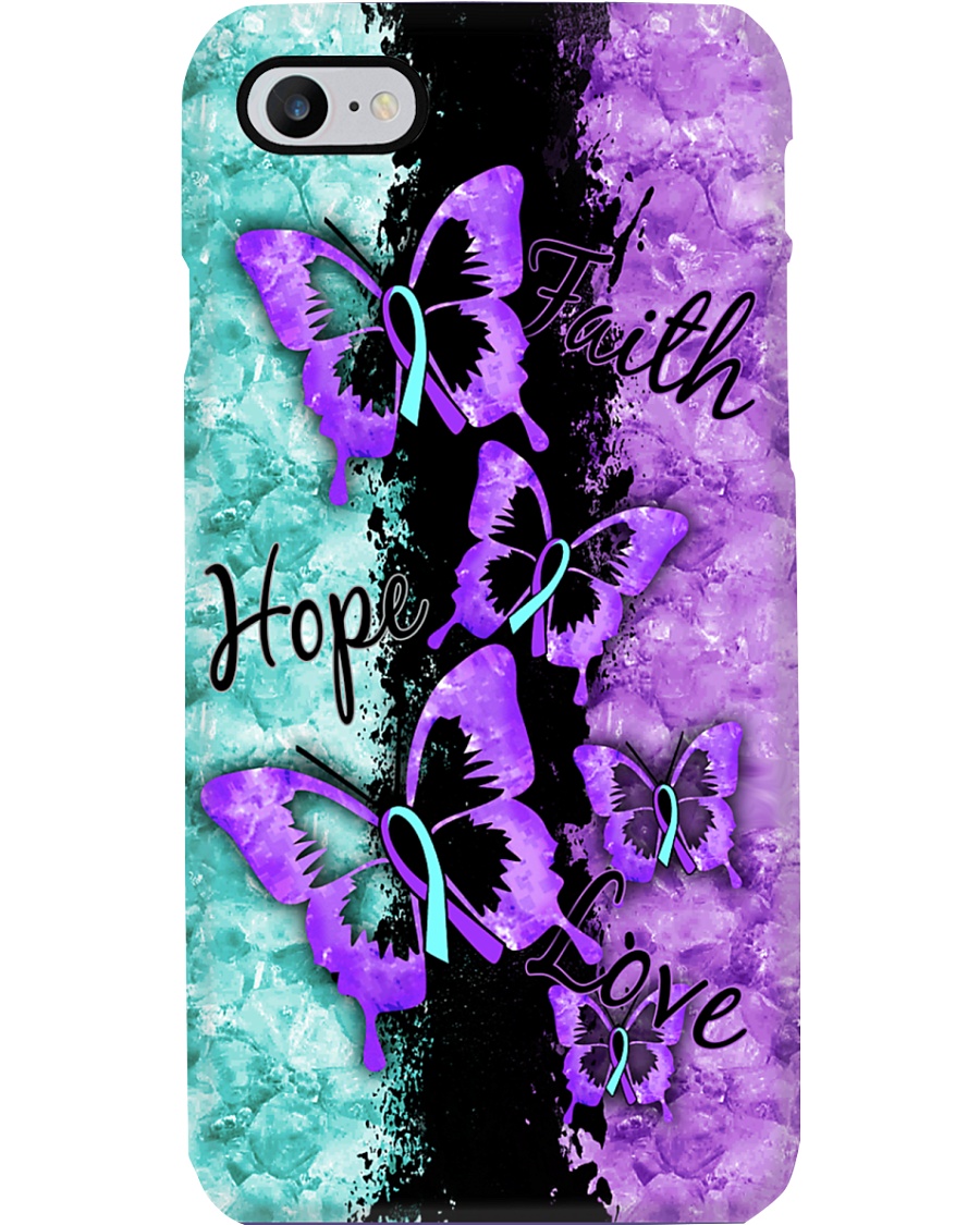 Suicide Prevention Faith Hope Love Phone Case