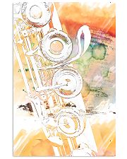 Art Watercolor Flute 11x17 Poster front