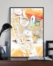 Art Watercolor Flute 11x17 Poster lifestyle-poster-2