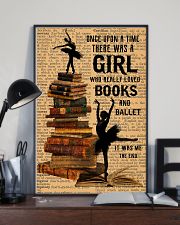 There was a girl who really loved books and ballet 11x17 Poster lifestyle-poster-2