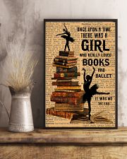There was a girl who really loved books and ballet 11x17 Poster lifestyle-poster-3