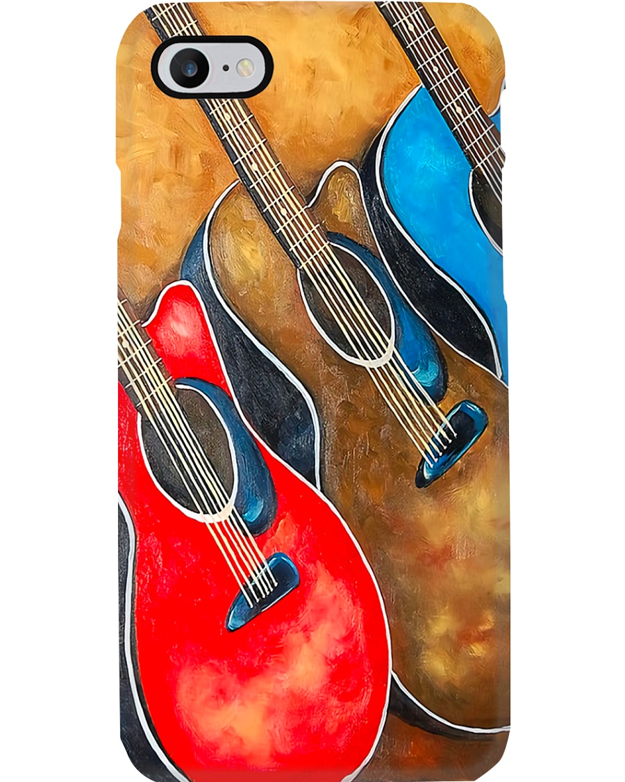Colorful Guitars Phone Case