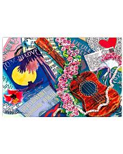 Hawaii Ukulele Art Print 17x11 Poster front
