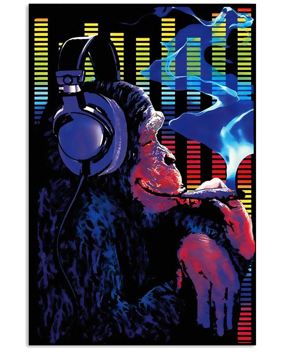 DJ Monkey 11x17 Poster