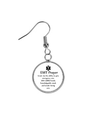 Paramedic EMT Prayer Circle Earrings thumbnail