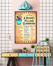 Teacher A Bucket Filling Classroom 11x17 Poster lifestyle-poster-6
