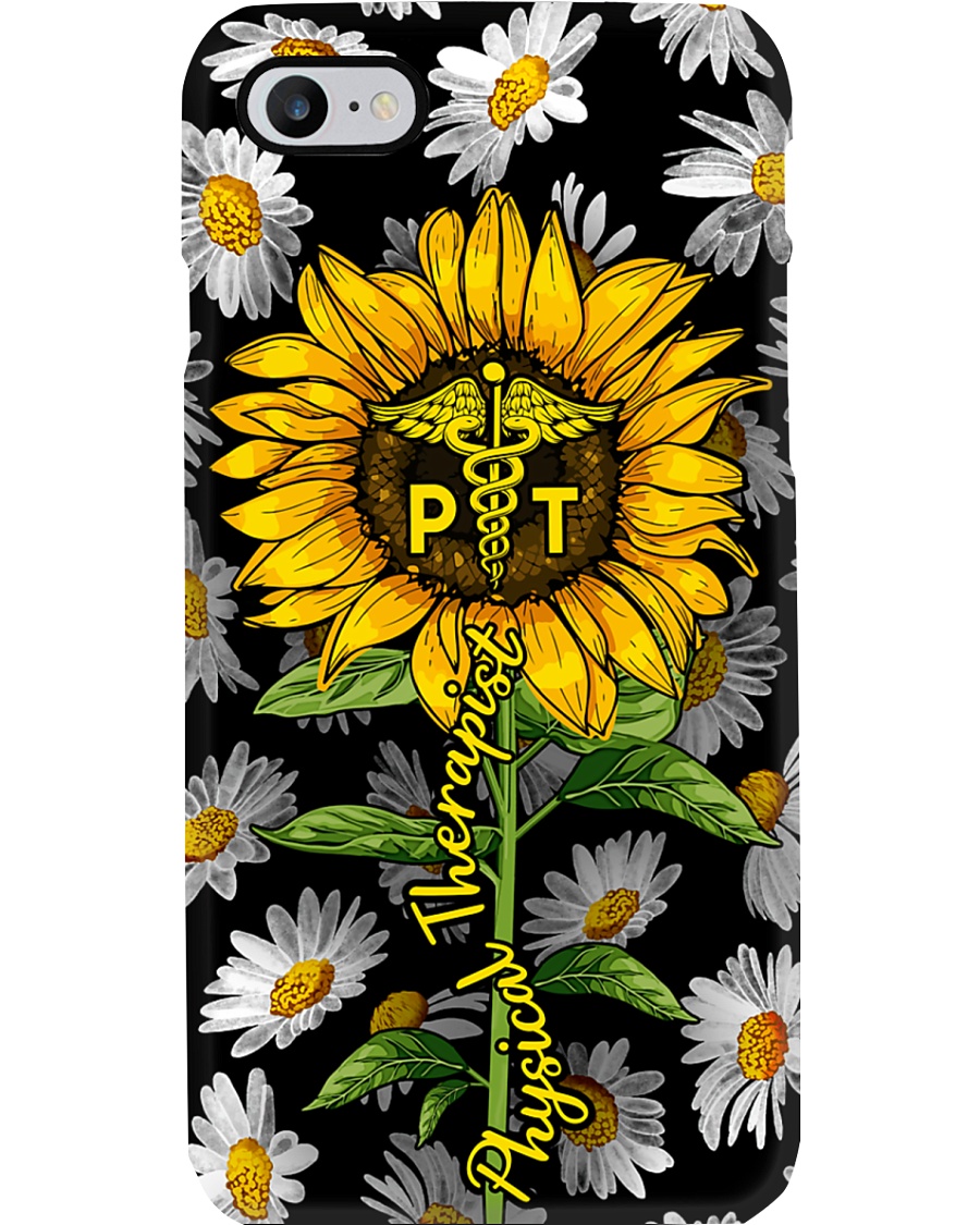 Physical Therapist Sunflower Phone Case