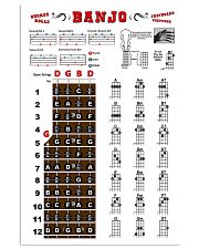 Banjo Detail Chords 11x17 Poster front