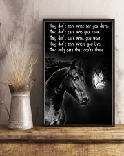 Horse Girl - They Only Care That You're There 11x17 Poster lifestyle-poster-3