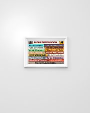 SLP In Our Speech Room 17x11 Poster poster-landscape-17x11-lifestyle-02