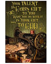 Sewing Your Talent Is God's Gift To You 11x17 Poster front
